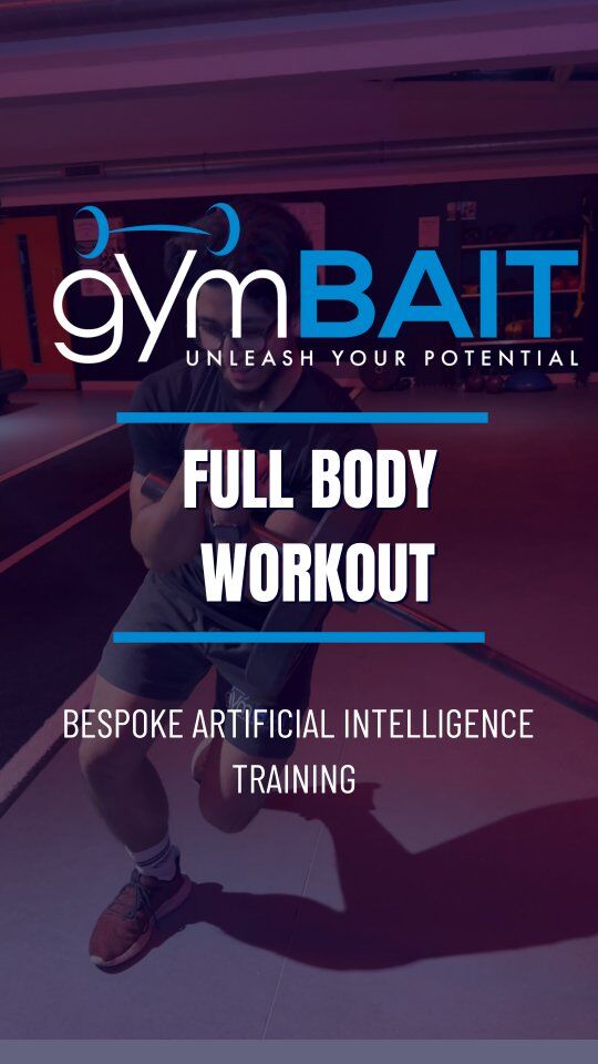 Beginner friendly Full Body workout - Save this workout for your next full body session.

✅ Rowing for cardio and endurance
✅ Barbell Rows to build back strength
✅ Overhead Press for strong shoulders
✅ Ghd reverse plank with core twist for core strength
✅ Single-Leg Squats for balance and lower body strength
✅ Ski Erg Pulls to finish strong!

Fitness doesn’t have to be intimidating—GymBait is here to guide you every step of the way. 🌟 Start where you are and let’s unleash your potential!

📲 Download GymBait today and take the first step towards your fitness goals. 

#ukfitness #aifitness #gymbait #gymlifestyle #fitnessuk #fitnessapp #aiapp #gymworkout